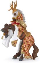 Figura del caballo del maestro de armas con escudo de ciervo PA39912-2870 Papo 1