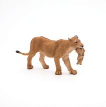 Figura de leona con su cachorro de león PA50043-2909 Papo 1