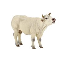 Figura de vaca Charolais mugiendo PA51158-3613 Papo 1