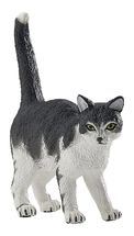 Figura de gato en blanco y negro PA54041 Papo 1