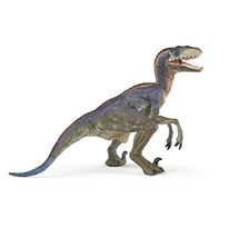 Figura de Velociraptor azul PA55053 Papo 1