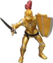 Figura de caballero dorado con armadura PA39778-4764 Papo 1