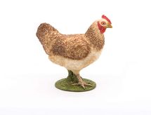 Estatuilla de gallina PA51159-3620 Papo 1