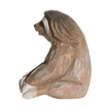 Figura perezoso de tres dedos en madera WU-40719 Wudimals 1