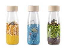 Pack de 3 botellas sensoriales Nature PB47649 Petit Boum 1