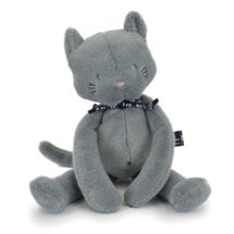 Peluche Gato Méloé 37 cm - Gris MA0261 Maïlou Tradition 1