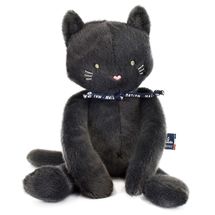 Peluche Gato Méloé 37 cm - Gris antracita MA0260 Maïlou Tradition 1