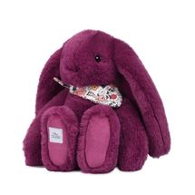 Peluche Conejo Fleurette ciruela 25 cm DC4704 Doudou et Compagnie 1