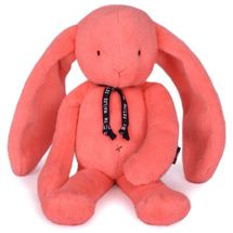 Peluche Conejo Méloé 37 cm - Coral Ácido MA0332 Maïlou Tradition 1
