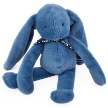 Peluche Conejo Méloé 37 cm - Azul oscuro MA0037 Maïlou Tradition 1