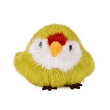 Peluche pájaro Periquito verde 15 cm HO3442 Histoire d'Ours 1