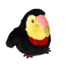 Peluche pájaro Tucán 15 cm HO3443 Histoire d'Ours 1