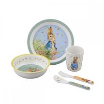 Vajilla 5 piezas Peter Rabbit verde PJ-BP701BT Petit Jour 1