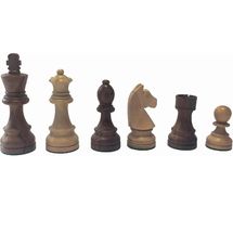 Piezas de ajedrez clásicas Rey 95 mm WJ-EPCL95S Wilson Jeux 1