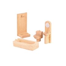 Baño de madera natural PT9014 Plan Toys 1