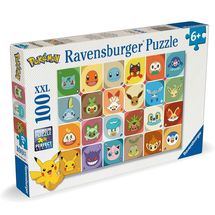 Puzzle Caras de Pokemon 100p XXL RAV12004320 Ravensburger 1