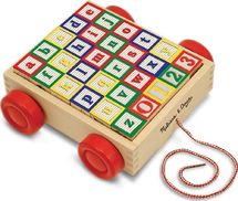 Carro con cubos ABC-123 M&D11169-4556 Melissa & Doug 1