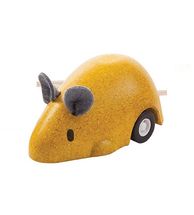 Ratón amarillo de retrofricción PT4611Y Plan Toys 1