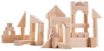 Bloques de construcción de madera de 50 piezas PT5502 Plan Toys 1
