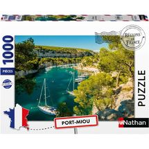 Puzzle Cala de Port-Miou 1000 piezas NA12002011 Nathan 1