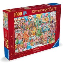 Puzzle Aldea de galletas navideñas 1000 pzs RAV12001267 Ravensburger 1