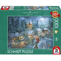 Puzzle Noche de paz navideña 1000 pzs S-57529 Schmidt Spiele 1