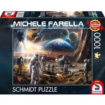 Puzzle Misiones espaciales 1000 pzs S-58537 Schmidt Spiele 1
