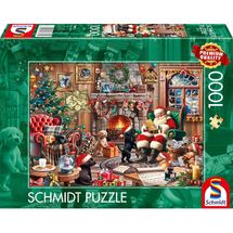Puzzle Navidad acogedora 1000 pzs S-58872 Schmidt Spiele 1