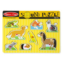 Mascotas de rompecabezas de sonido MD10730 Melissa & Doug 1