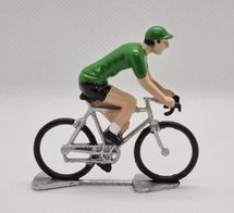 Figurita ciclista R Best sprinter maillot verde FR-R6 Fonderie Roger 1