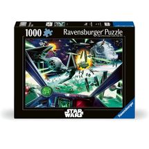 Puzzle Star Wars Cockpit X-Wing 1000 pzs RAV-12000403 Ravensburger 1
