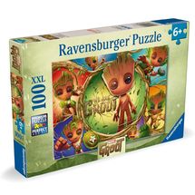 Puzzle Groot Marvel Avengers 100p XXL RAV12004128 Ravensburger 1