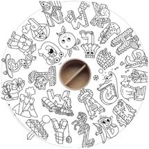 Recambio de 20 hojas XXL Drawin'kids x OMY DK-Refill90OMY Drawin’Kids 1