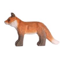 Figura zorro en madera WU-40701 Wudimals 1