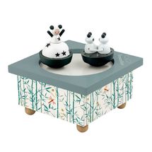 Caja de música de madera Niña & Pandas TR-S95012-4818 Trousselier 1