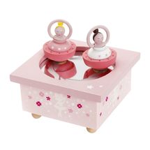 Caja musical de madera Bailarina Rosa TR-S95025-4810 Trousselier 1