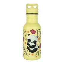 Botella de acero inoxidable 500 ml Gnummy el panda SJ-SB2287 Sassi Junior 1