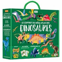 Mega Atlas de los Dinosaurios SJ-307568 Sassi Junior 1