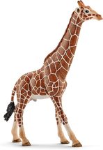 Figura de jirafa macho SC-14749 Schleich 1