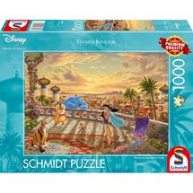 Puzzle Aladdin y Jasmine bailan 1000 pzs S-58032 Schmidt Spiele 1