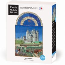 Septiembre de los Frères de Limbourg A1366-80 Puzzle Michèle Wilson 1