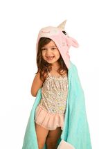 Toalla de baño para niños - Allie la licorne ZOO-122-001-012 Zoocchini 1