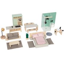 Set de muebles para casa de muñecas LE12818 Small Foot company 1