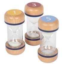 Set 3 relojes de arena XL LE12781 Small Foot company 1