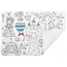 Mantel Individual para colorear - Princesas UL7144 Ulysse 1