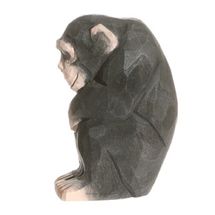 Figura Chimpancé en madera WU-40722 Wudimals 1