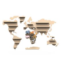 Estantería mapa del mundo animales SM-SP6050 Speedy Monkey 1
