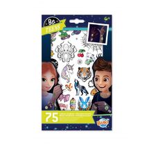 75 Tattoo lavables fosforescente BUK-TA008 Buki France 1