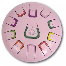 Tambor de lengüeta 11 notas rosa JCTMB08P Tambú 1