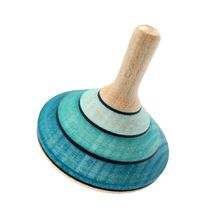 Peonza de madera Tango turquesa 45mm MA-CA307T Mader 1